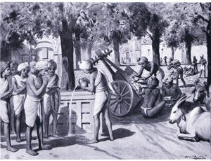 Il grande atto di carità di Anathpindaka 483 a.C.